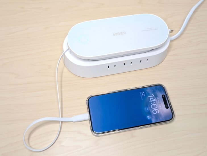 Anker 647 Charging StationのUSB-Cケーブルが超便利