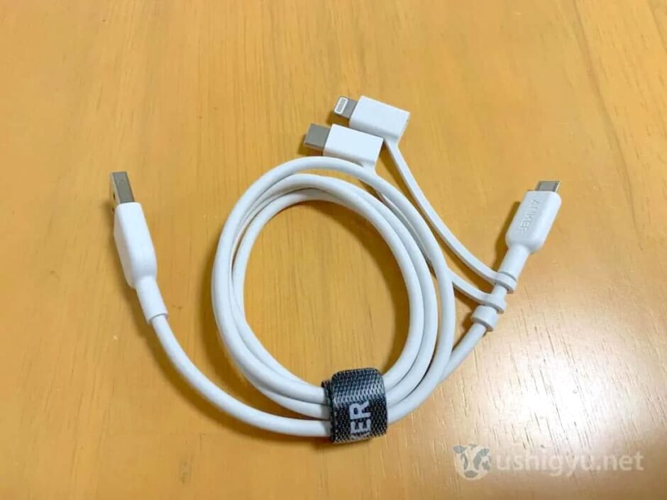 Anker PowerLine II 3-in-1ケーブルをレビュー