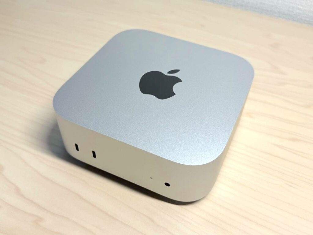 M4 Mac miniをレビュー