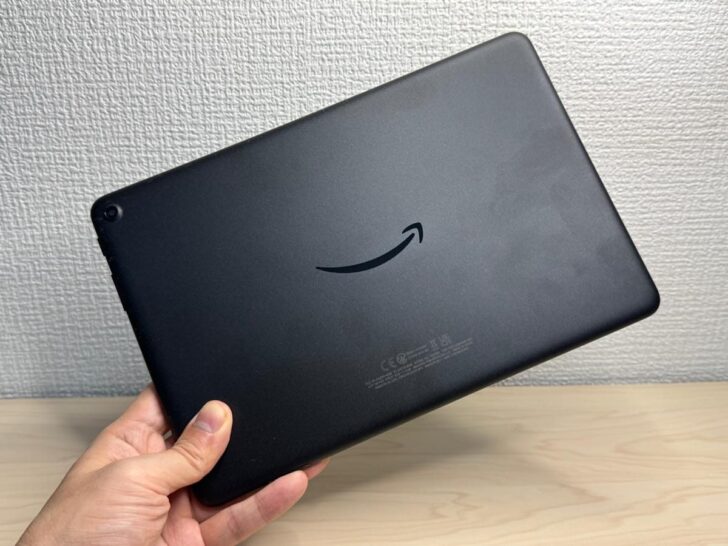 無骨なデザインのFire HD 10タブレット