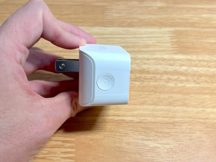 スマートプラグP105の物理ボタン
