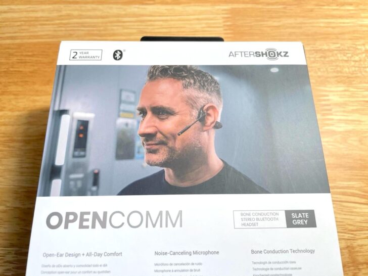 OpenCommはオープンイヤーかつ軽量