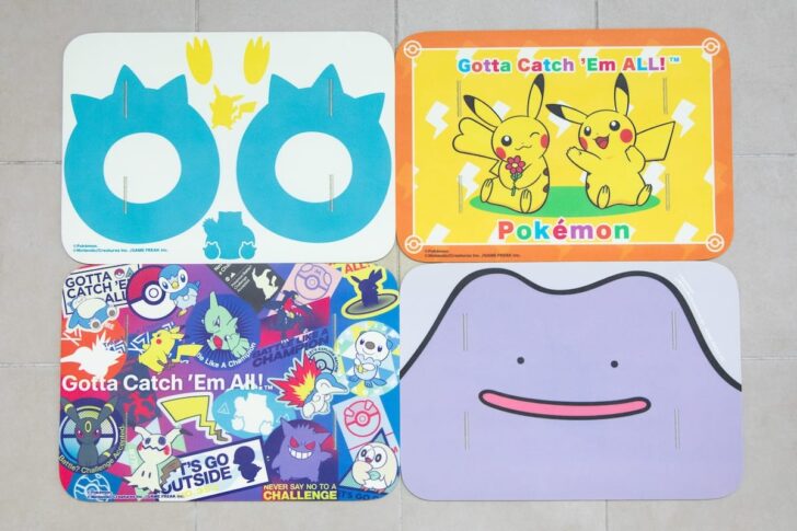 ポケモンモデルのスマートバスマット