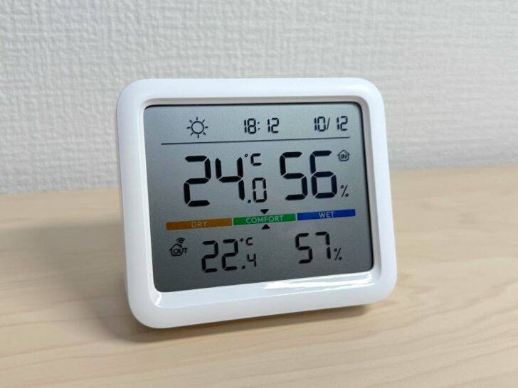 2か所の温度・湿度を同時にチェックSwitchBot 温湿度計 Pro