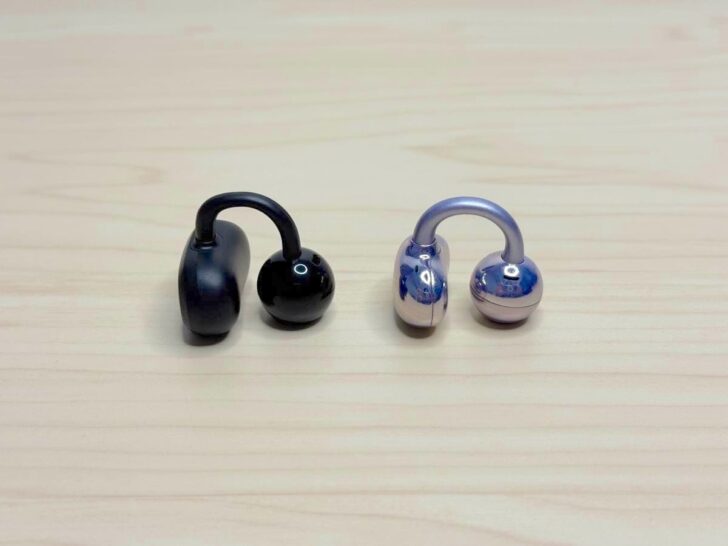 左:TRUEFREE Clip C10、右:HUAWEI FreeClip